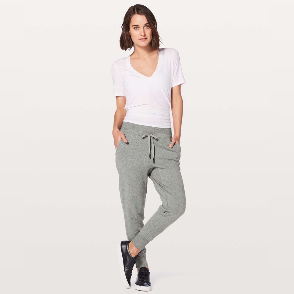 Vintage Lululemon Press Pause Joggers II Activewear Workout Travel Loungewear
